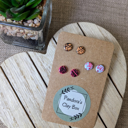 Mini trio studs