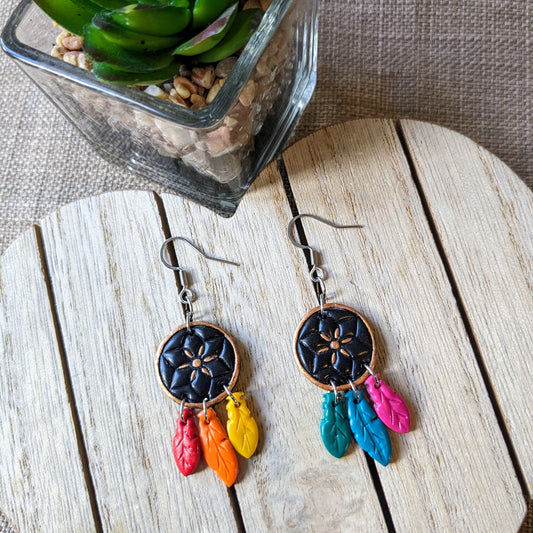 Rainbow dreamcatchers