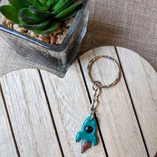 Rocket keyring